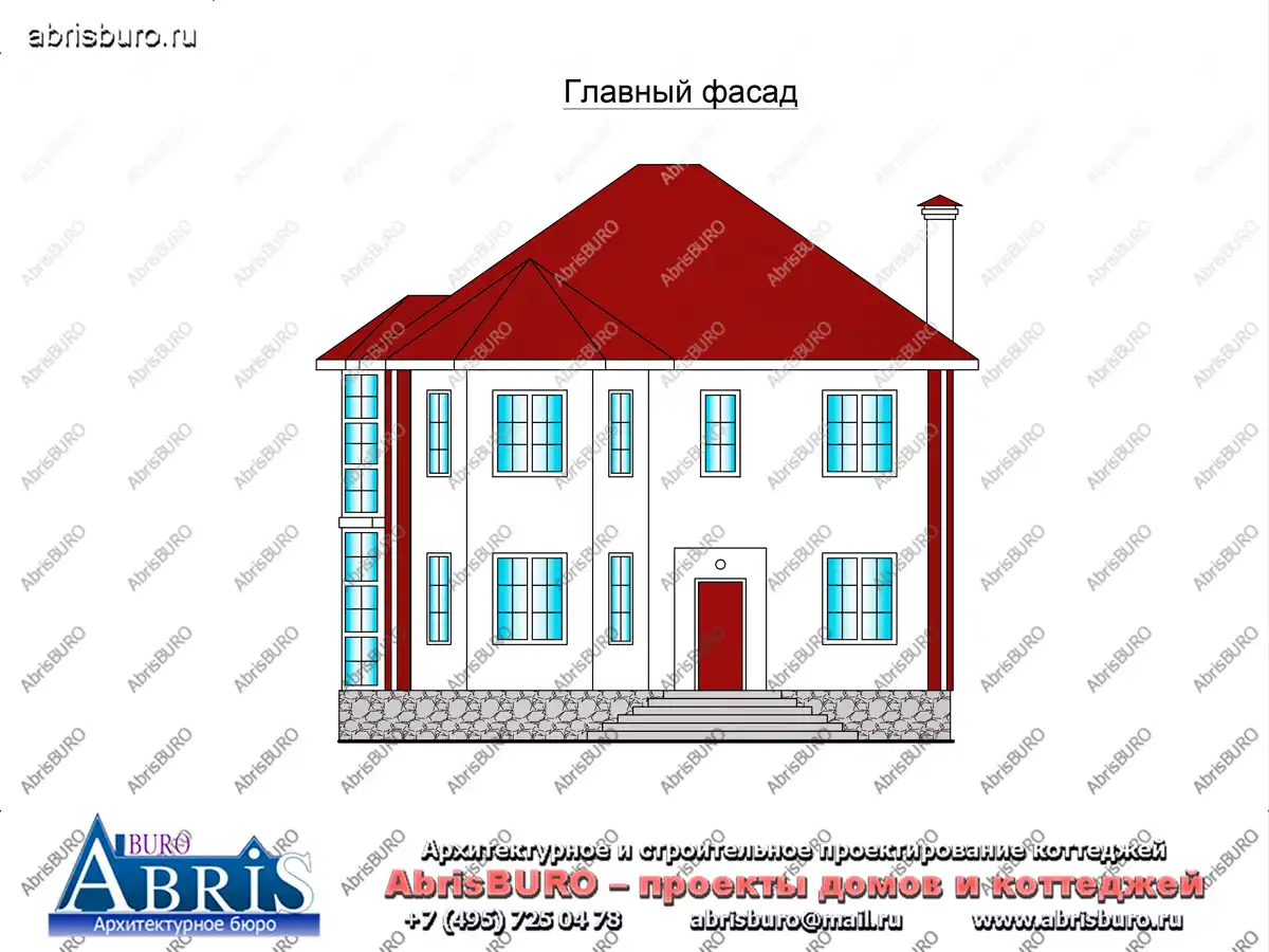 Фасады  коттеджа