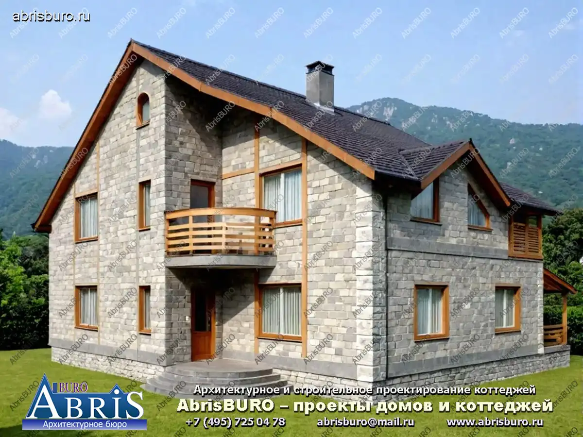 Главный фасад дома