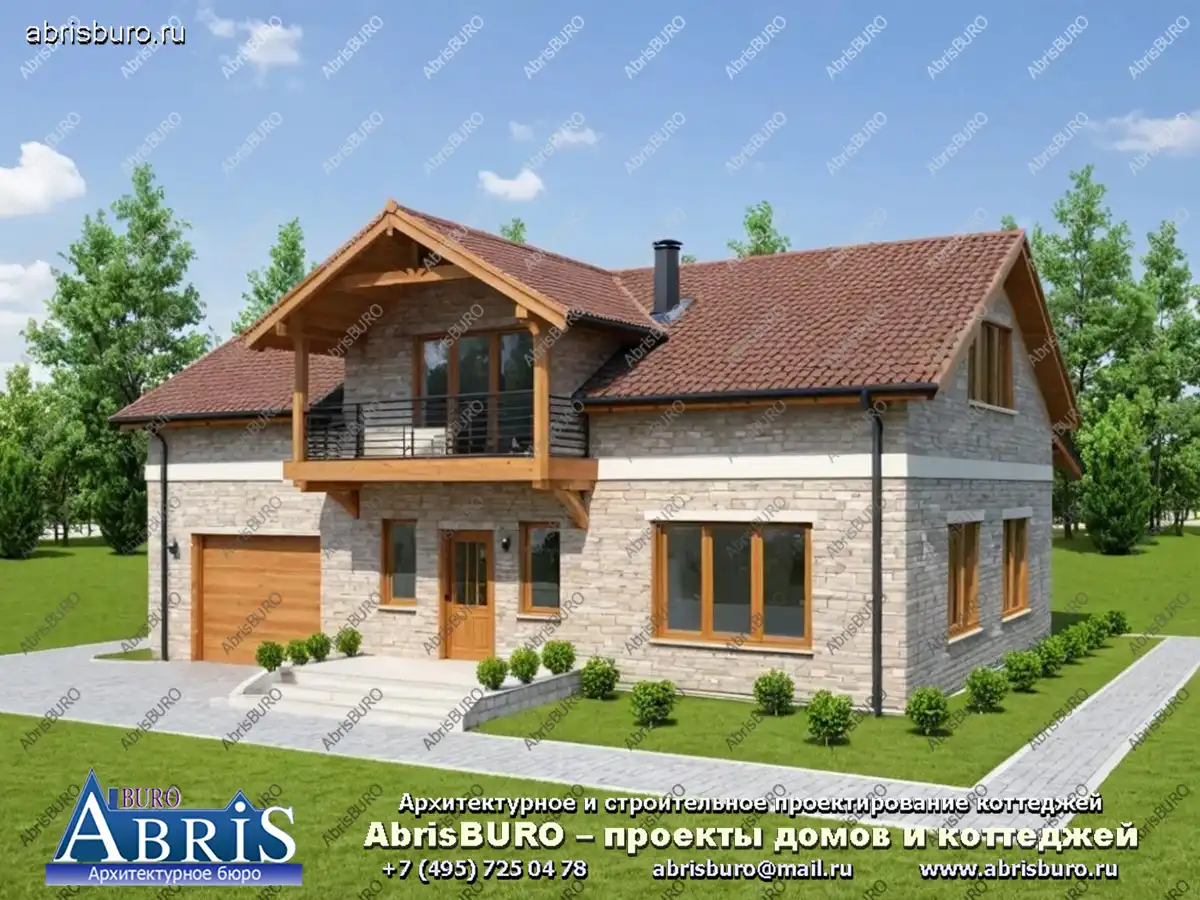 Главный фасад дома