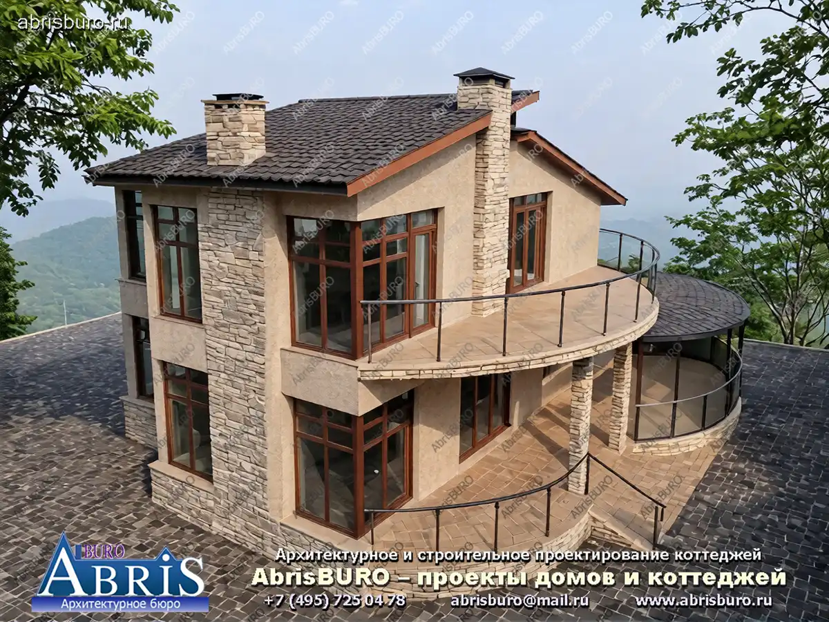 Главный фасад дома