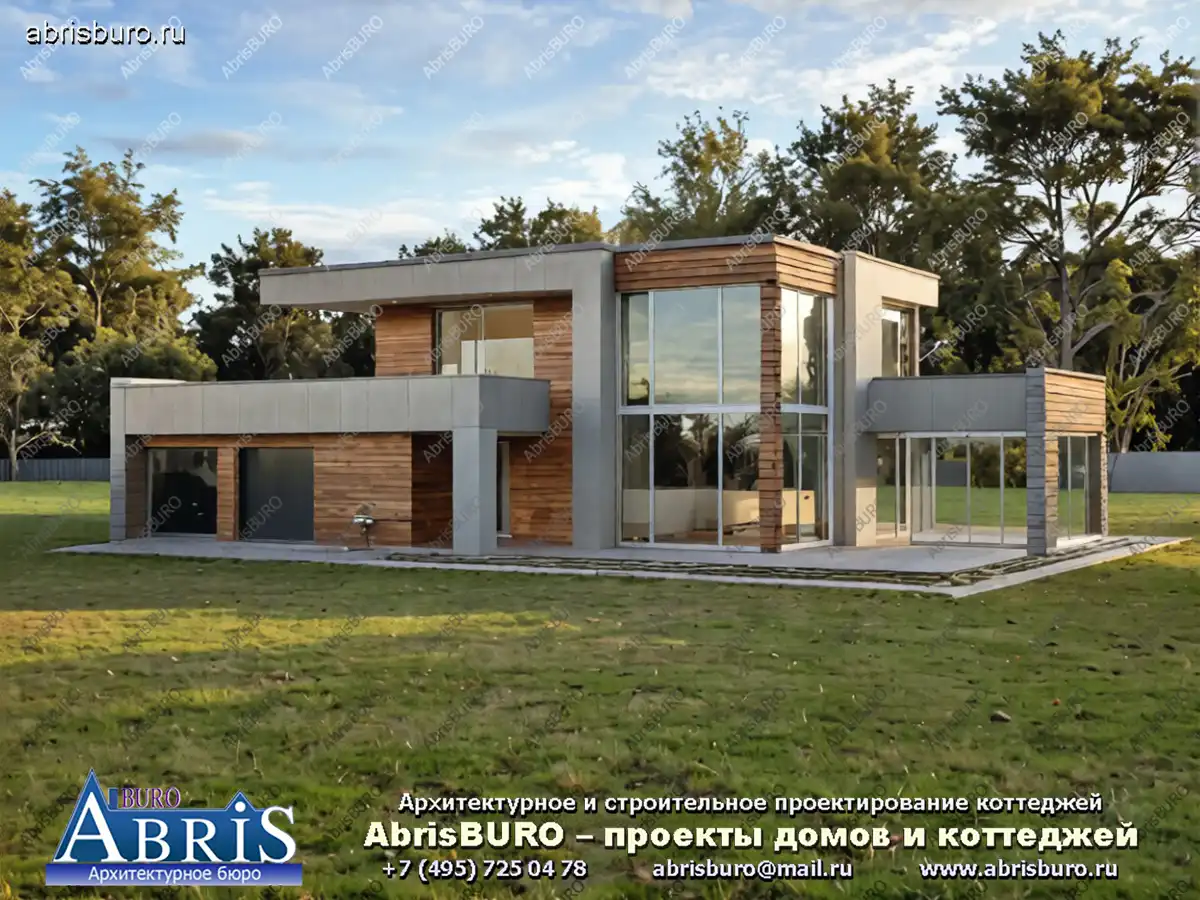 Главный фасад дома