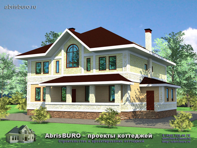 Проект дома с мелкозаглубленным фундаментом K256-290