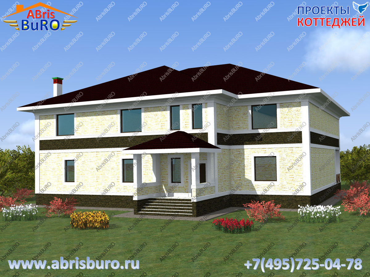 Проект дома с бильярдной K3059-615