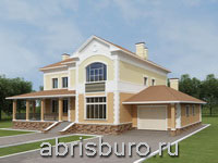 Проект двухэтажной минигостиницы в Крыму K3072-490 общей площадью 390,4 м2