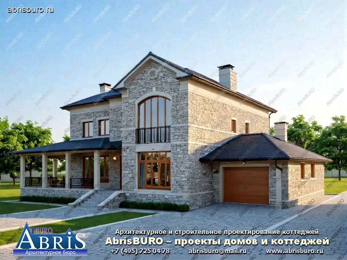 Главный фасад дома