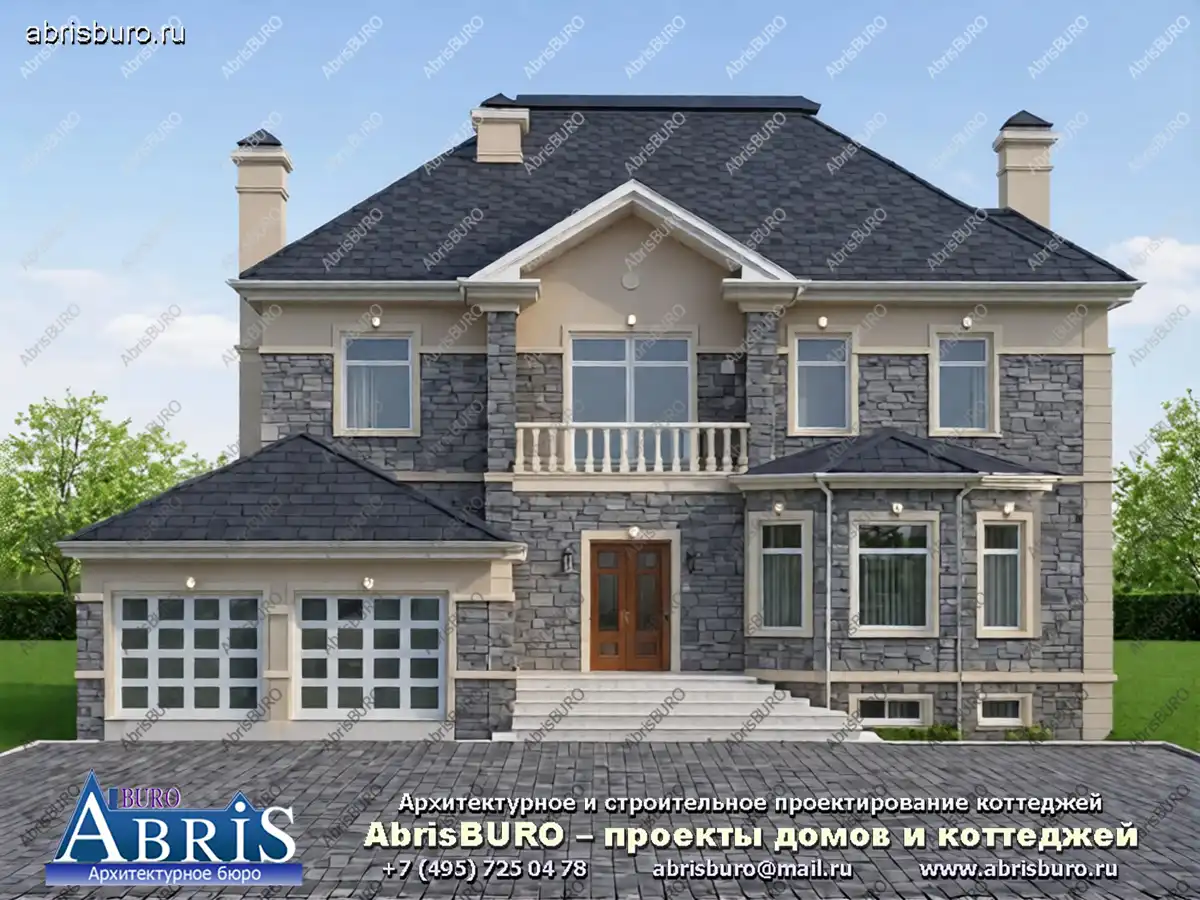 Главный фасад дома