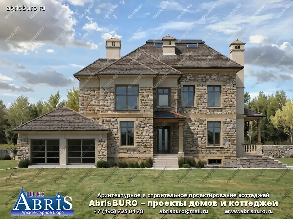 Главный фасад дома