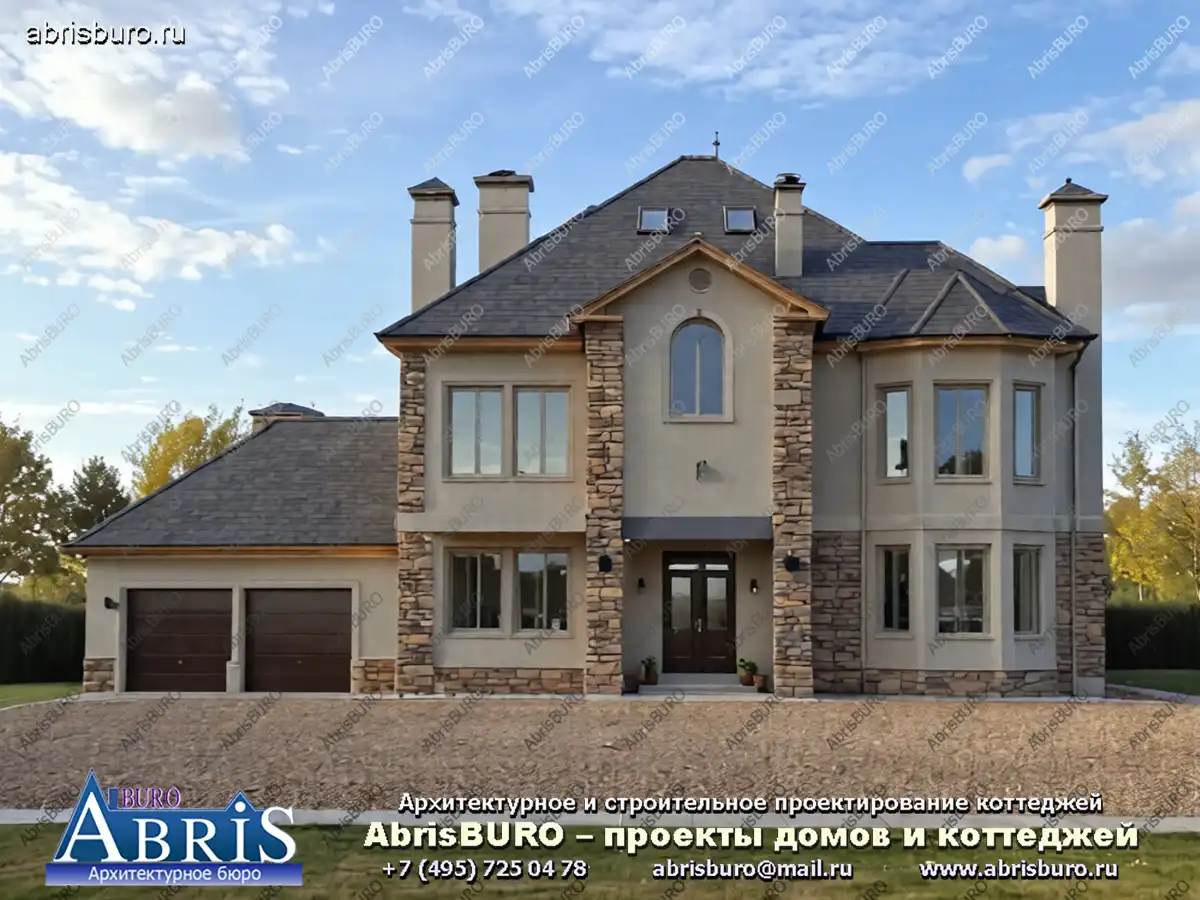 Главный фасад дома