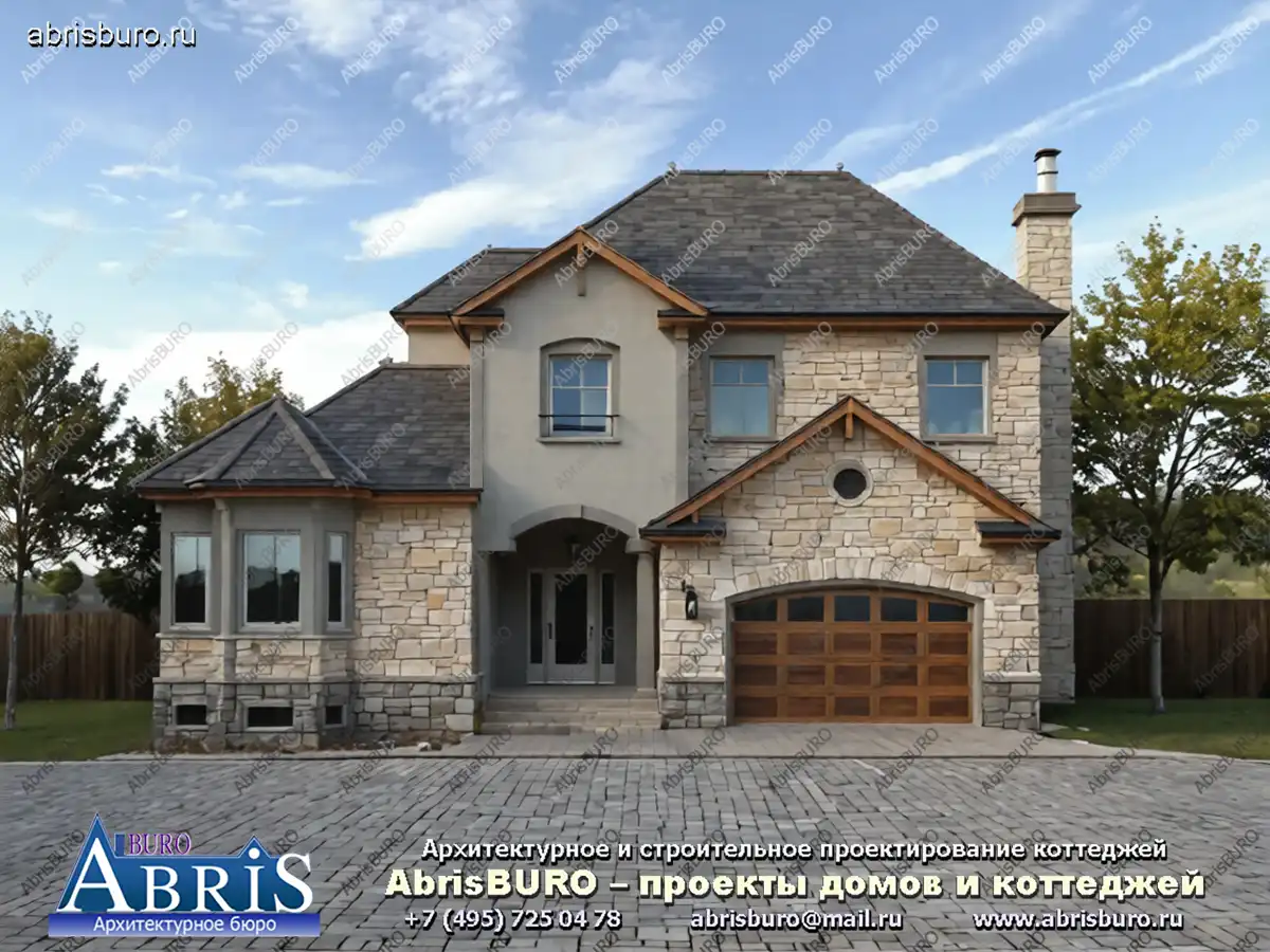 Главный фасад дома