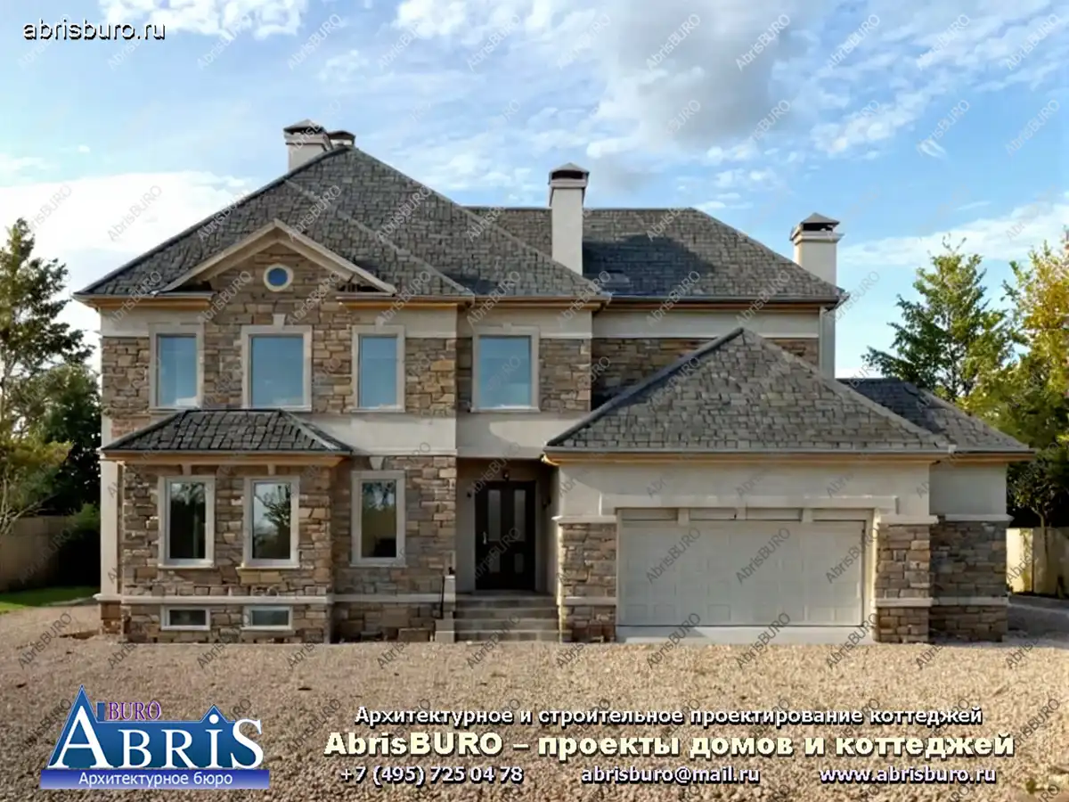 Главный фасад дома