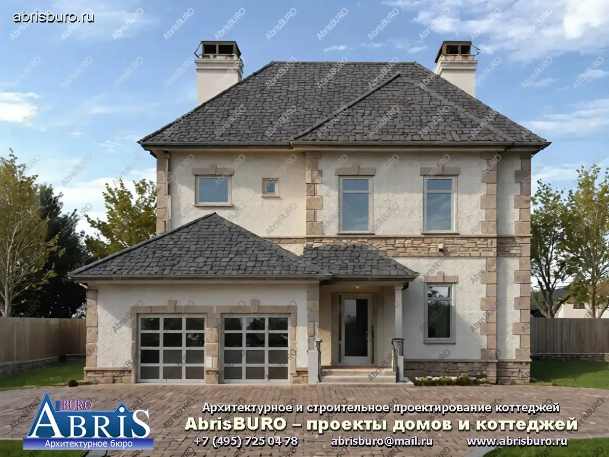 Главный фасад дома