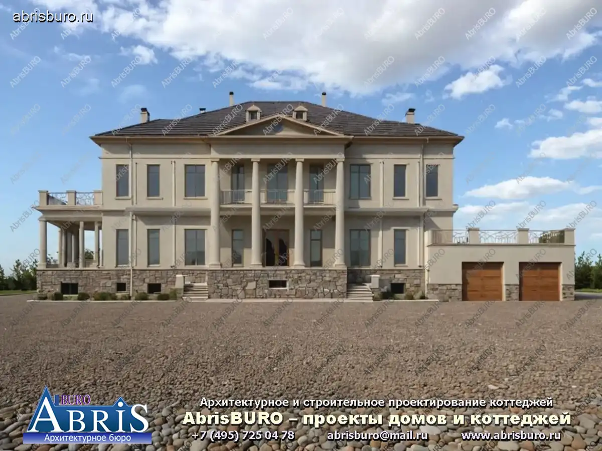 Главный фасад дома