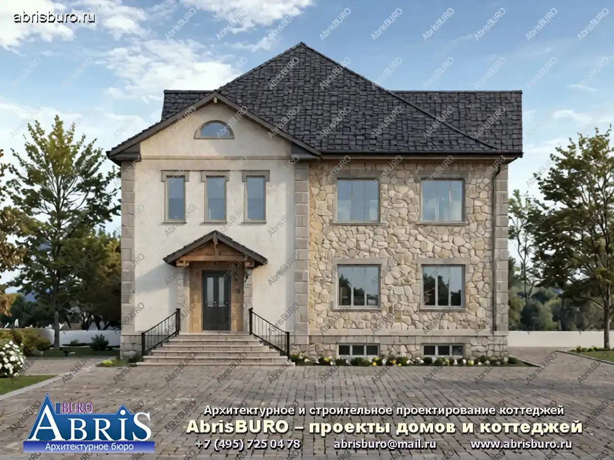 Главный фасад дома