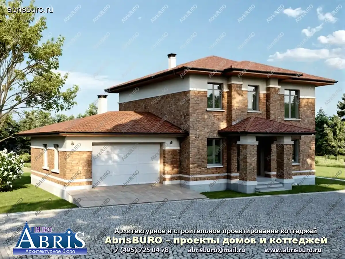 3d Визуализация дома (Вар.3)