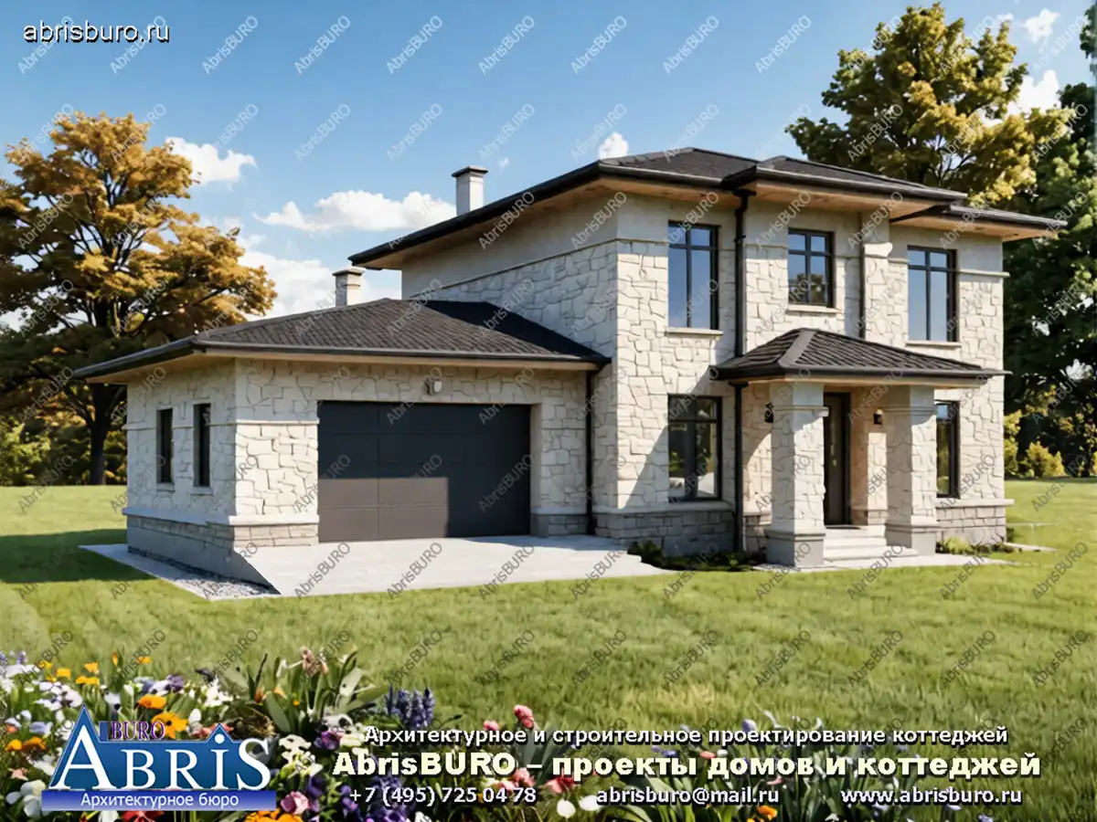 3d Визуализация дома (Вар.2)