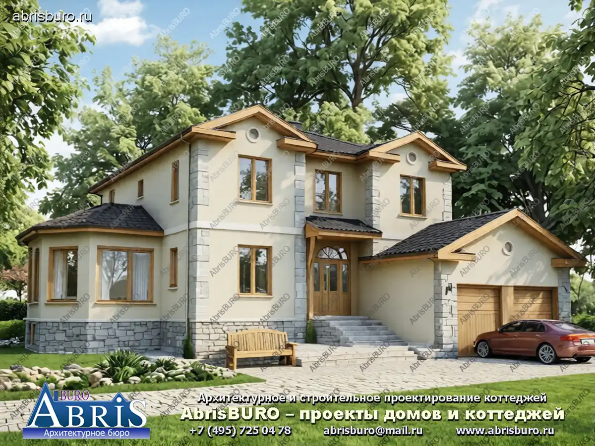 Главный фасад дома