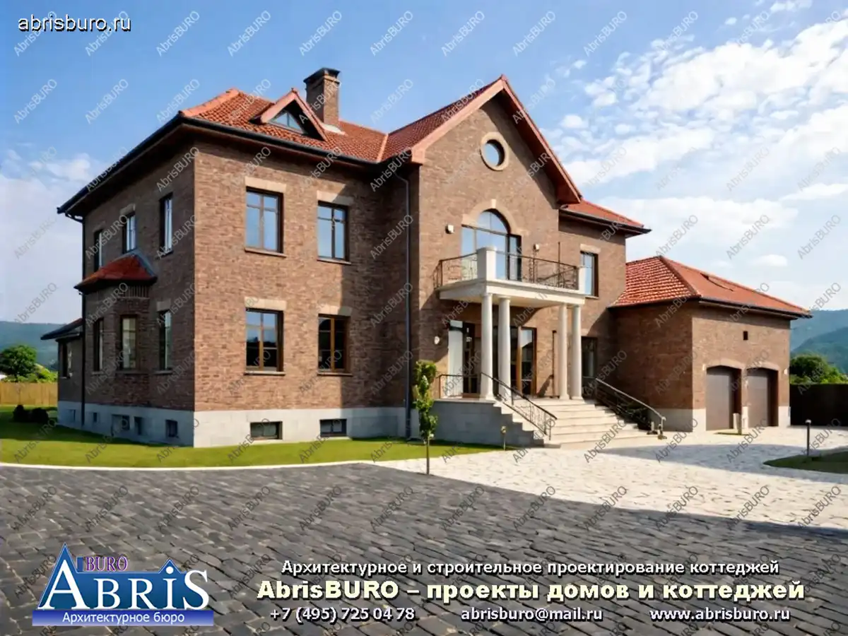 Главный фасад дома