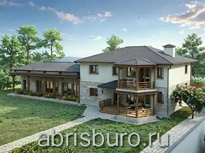 Проект коттеджа К302-585