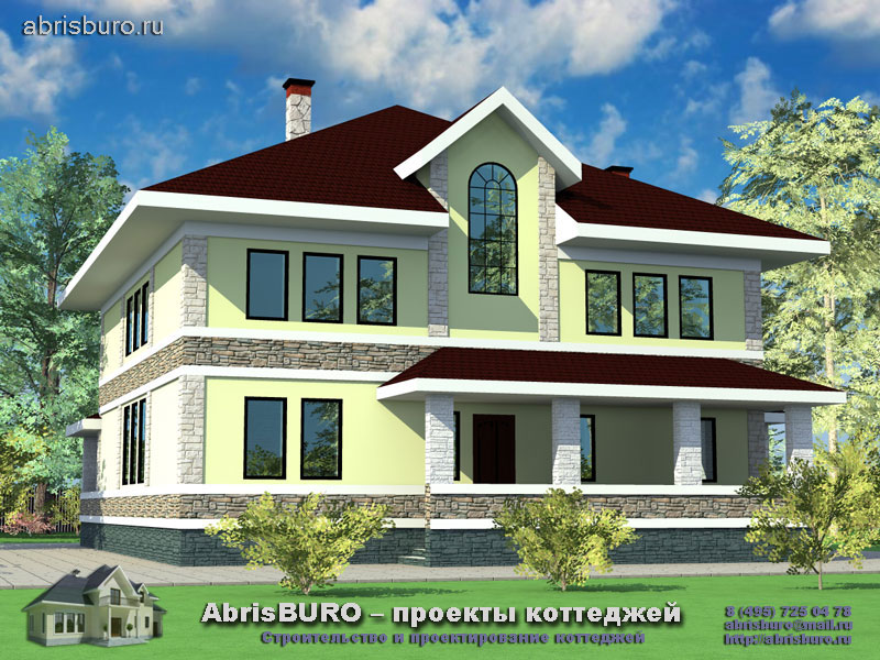 Проект дома с продуктовой K306-340
