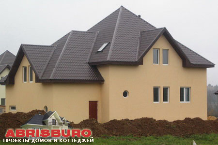 Построенные дома и коттеджи по проектам ABRISBURO