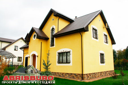 Построенные дома и коттеджи по проектам ABRISBURO