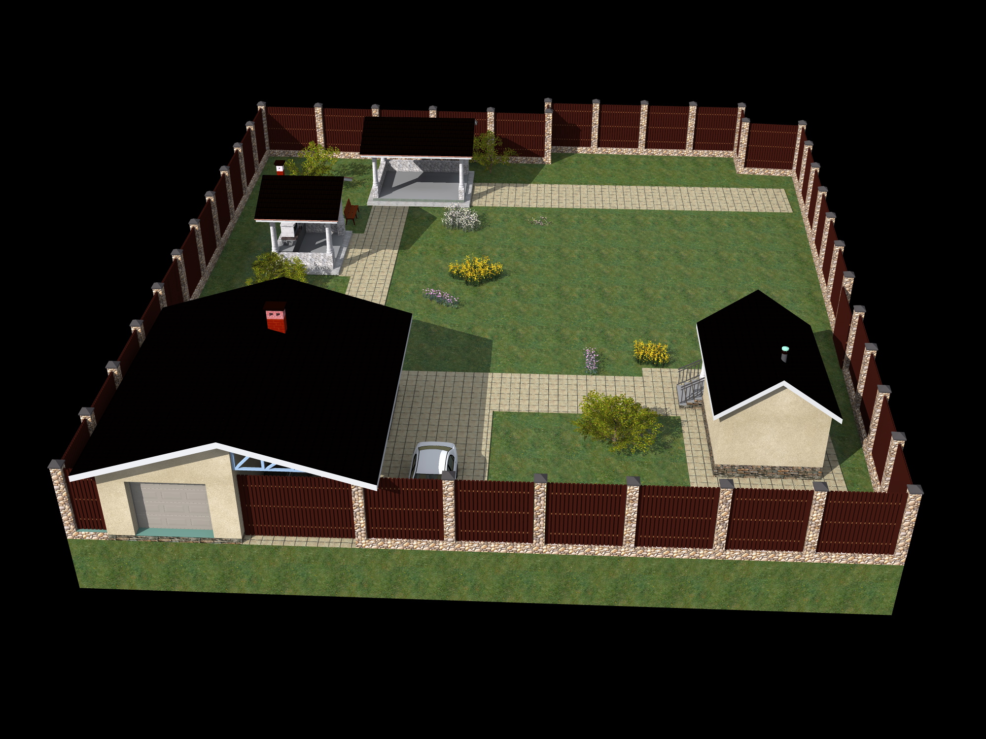 Как выглядит генеральный план?