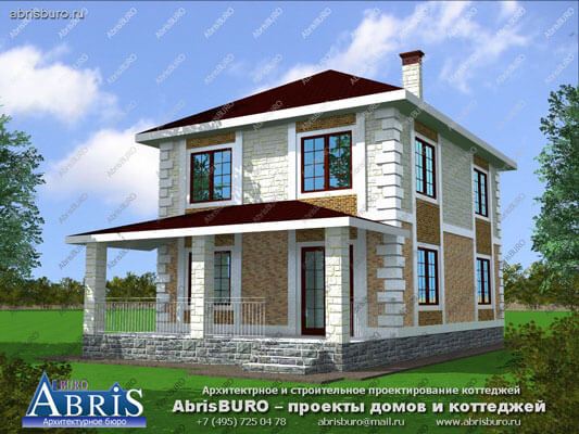 Узкие проекты домов на сайте www.abrisburo.ru