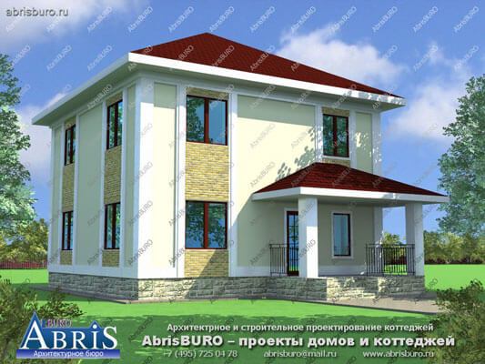 Квадратные дома на сайте www.abrisburo.ru