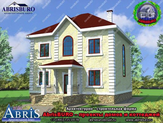 Популярные проекты домов на сайте www.abrisburo.ru