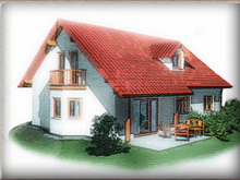 Галерея N1 эскизы коттеджей. Проектирование домов. Сайт: www.abrisburo.ru Телефон: +7(495)725-04-78