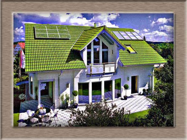 Эскиз коттеджа E-1-010. Проектирование домов.   Сайт: www.abrisburo.ru  Телефон: 8 (495) 725-04-78